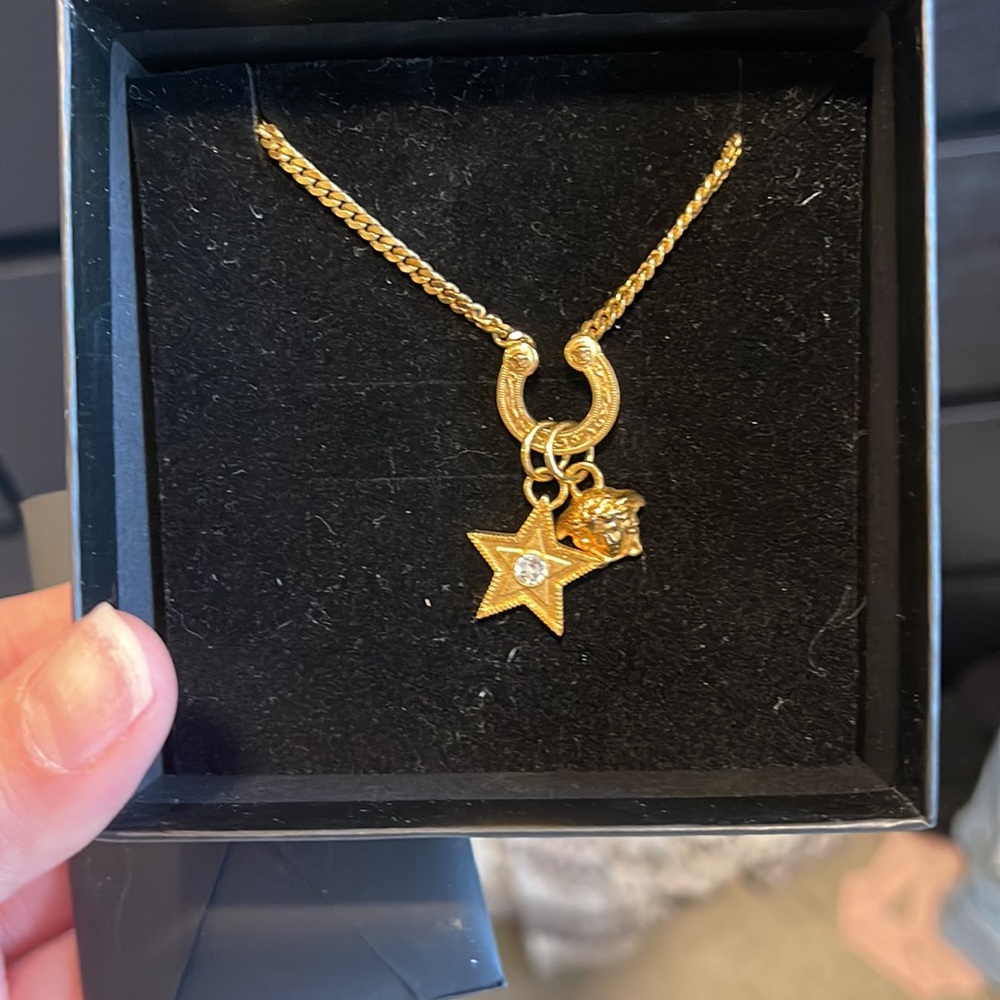 Gold Versace Necklace
